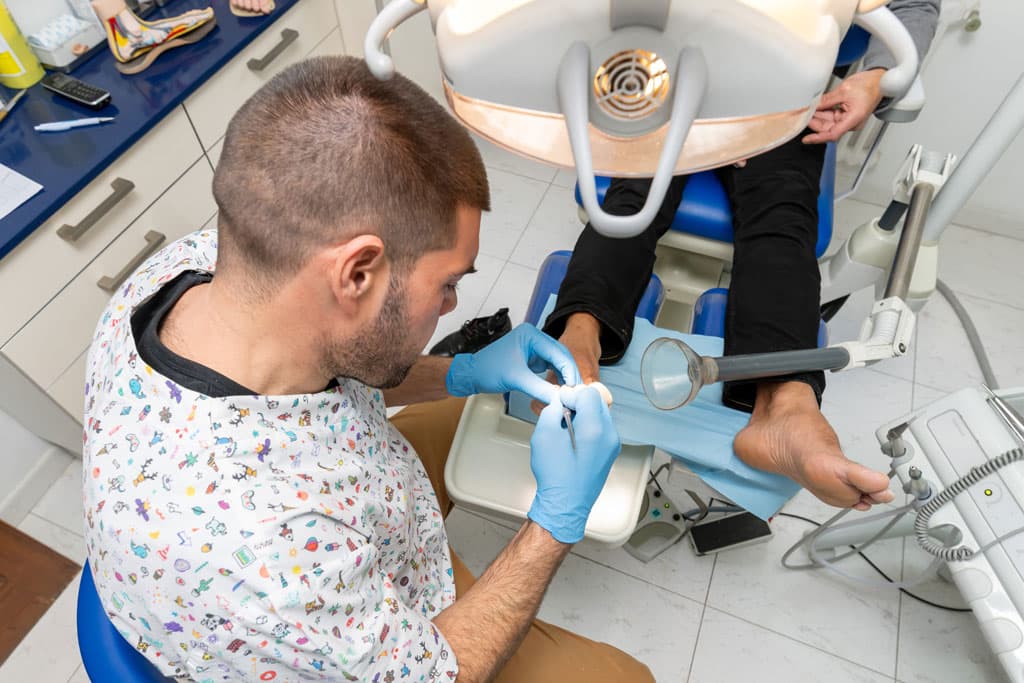 Problemas nas uñas dos pés podólogo en Ourense