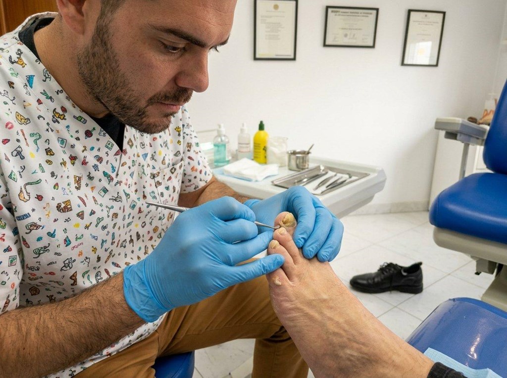 Foto 1 Tratamento de problemas nas uñas dos pés en Maceda
