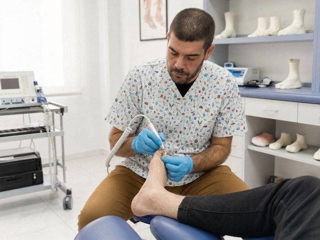 Tratamento de uñas engrosadas en Ribadavia